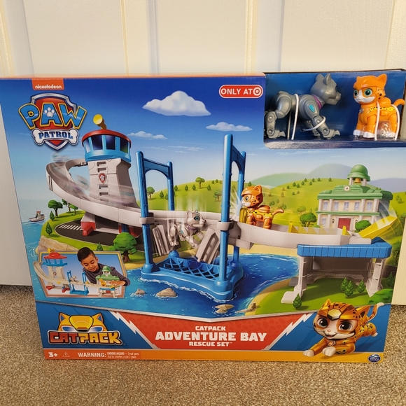 Paw Patrol Cat Pack Adventure Bay Rescue Pack Figures Toys Gifts - Picture 1 of 5